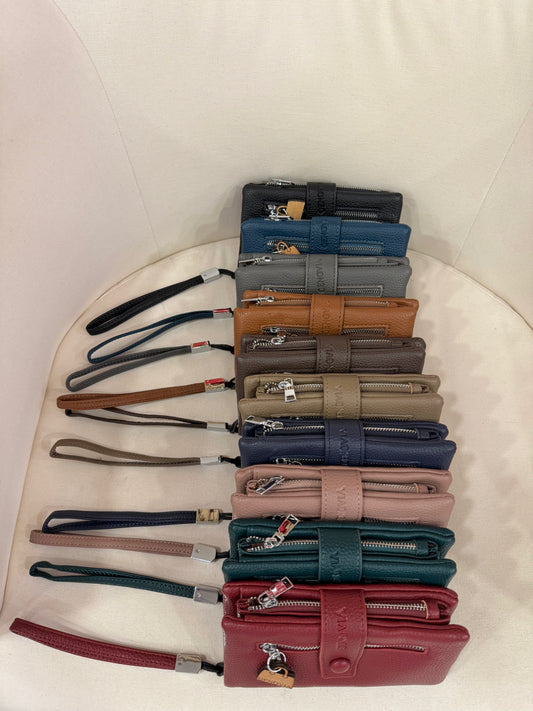 PORTAFOGLIO PENNY medio MONOCOLORE